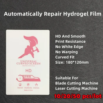 10pcs/20pcs/50pcs HD Hidrogel Filme Para Todos os Telefone de Proteção de Filme de Máquina de Corte de Compressão de Reparação de TPU Protetor de Tela LCD