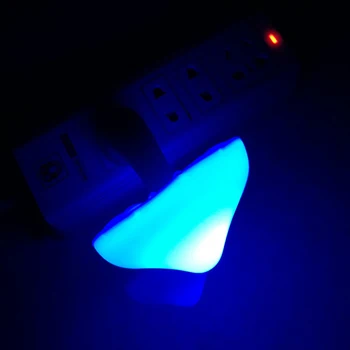 2022 Novo Presente de Natal LED Luzes da Noite Forma de Cogumelo Sensor Automático Decoração do Quarto Lâmpadas de Parede para Quarto de Criança Lâmpada de Cabeceira