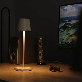 3.5 W LED Luz Noturna sem fio Lâmpada Recarregável, Lâmpada da Tabela do DIODO emissor de Cabeceira Lâmpada de Luz Noturna sem Fio USB Lâmpada de Mesa Luzes do Quarto