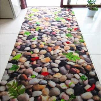3D Tapete de Paralelepípedos Tapetes E Carpetes Para Casa, Sala de estar, Área de Tapete Antiderrapante Cozinha Tapete Personalizado Feito alfombras tapis