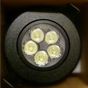3W 4W 5W do Diodo emissor de luz Downlight Dimmable 110V 220V Preto Shell Rodada Recessed Teto Spot led lâmpada Luz IP40 Iluminação interna