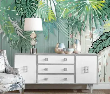 beibehang personalizado resumo de plantas tropicais, mural de parede para quarto de paredes de papéis de parede decoração da casa de Arte, Pintura de Parede, Sala