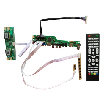 Compatível com HDMI USB AV VGA ATV PC LCD Placa de Controlador para 20inch 1600X900 LM200WD3-TLC7 LED LVDS Tela do Monitor