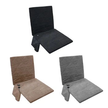 F2TC Engrossado Aquecida por Aquecedor Assento Almofada com Controlador de Temperatura do Acampamento para a Almofada do Assento Quente Aquecedor de Almofada de Cadeira para
