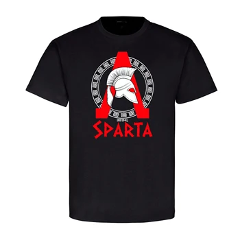 Infiel Esparta 300 Espartanos Lutador Guerreiro Leonidas Batalha T-Shirt. Verão do Algodão de Manga Curta-O-Pescoço Mens T-Shirt Nova S-3XL