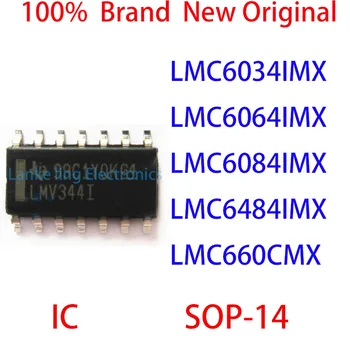 LMC6034IMX LMC6064IMX LMC6084IMX LMC6484IMX LMC660CMX da Marca 100% Novo e Original IC SOP-14
