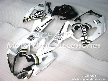 Novo ABS moto Carenagem Para SUZUKI GSX-R1000K5 2005 2006 Injeção Bodywor surpreendente Preto Branco ACE Nº 12