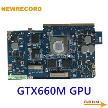NOVOREGISTO 60-N2VVG1301 69N0MBV13B21-01 Para Asus G75VW Laptop com Placa Gráfica do Dissipador de calor, 128B N13E-GE-A2 GTX660M 2GB DDR5