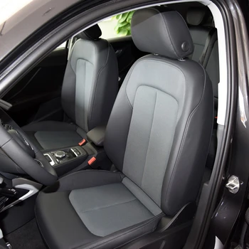Para A Audi Q2 2020 2021 2022 2023 Total Rodeado Personalizado Do Couro Artificial Assento De Carro Cobre Definir Interior Protetor De Acessórios