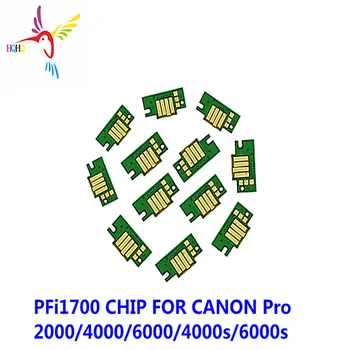 Para Canon 1700 Chip de Um Tempo de Uso para Impressora Canon Modelo Pro 2000/4000/6000/4000s/6000s Qualidade Estável Único Chip Usado 700 ml