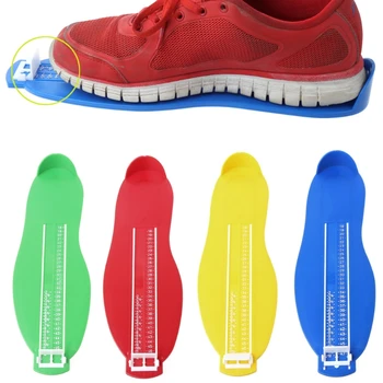 Pé Dispositivo de Medição Profissional de Pé Medidor de Medição Sapato Sizer para Mulheres, Homens Adultos 4 Diferentes Cores Opcional
