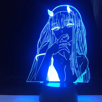 YUMEKO JABAMI LED ANIME LÂMPADA KAKEGURUI 3D Led 7 Cores de Luz Anime Japonês de Controle Remoto Lâmpada da Tabela da Base de dados de Presente de Natal